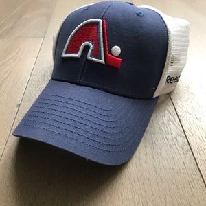 Quebec Nordiques snap-back hat